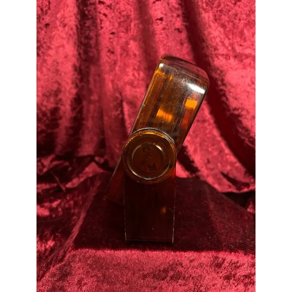Vintage Tortoiseshell  Lucite Vanity Mirror - Swivel Tabletop Makeup Mirror